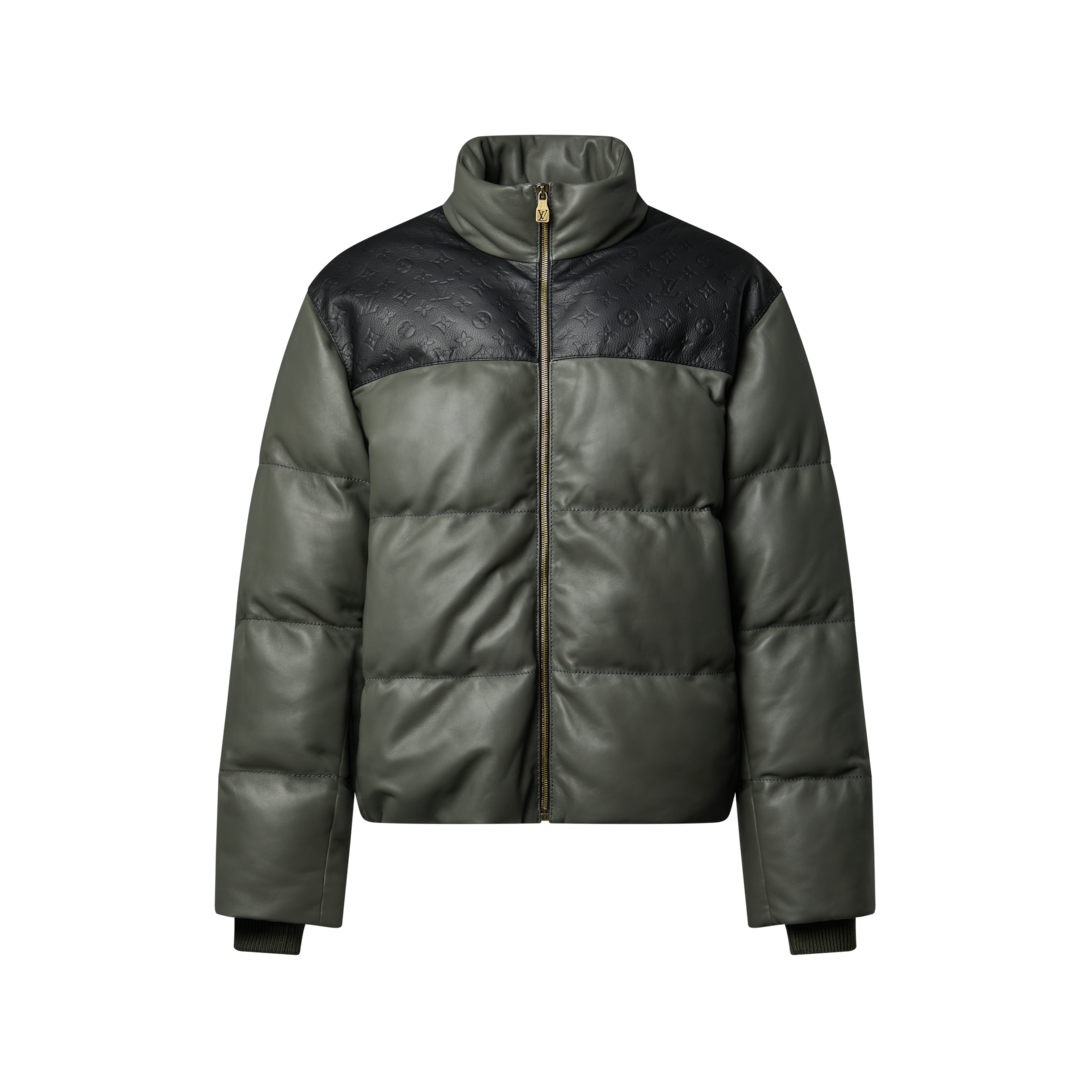 Leather Down Jacket - High-End Ready-to-Wear | LOUIS VUITTON